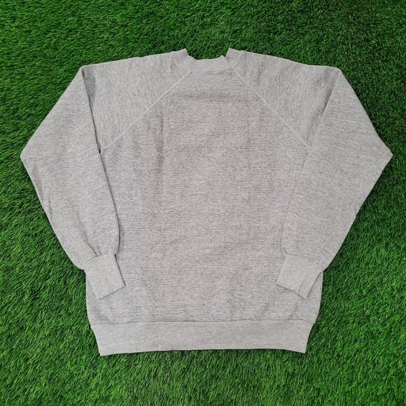 Vintage 80s Skater Teddy-Bear Sweatshirt Womens S/M 20x24 Baggy Crop - Picture 2 of 14